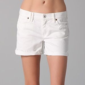Madewell Denim Shorts Cutoffs in White Size 28